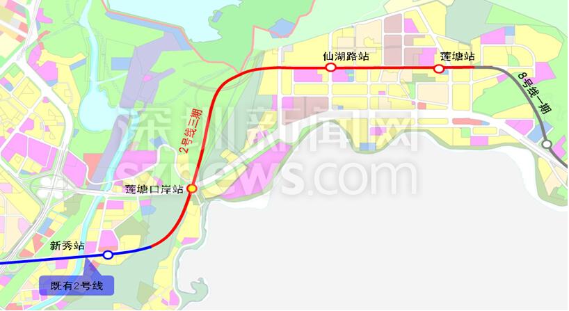 深圳地鐵2號(hào)線東延段（站點(diǎn)、線路圖、開通時(shí)間、最新消息）